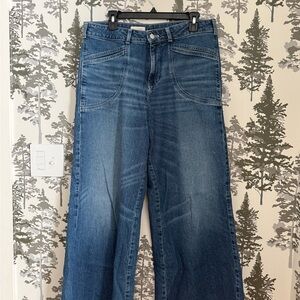 Pilcro Wide Leg Jeans